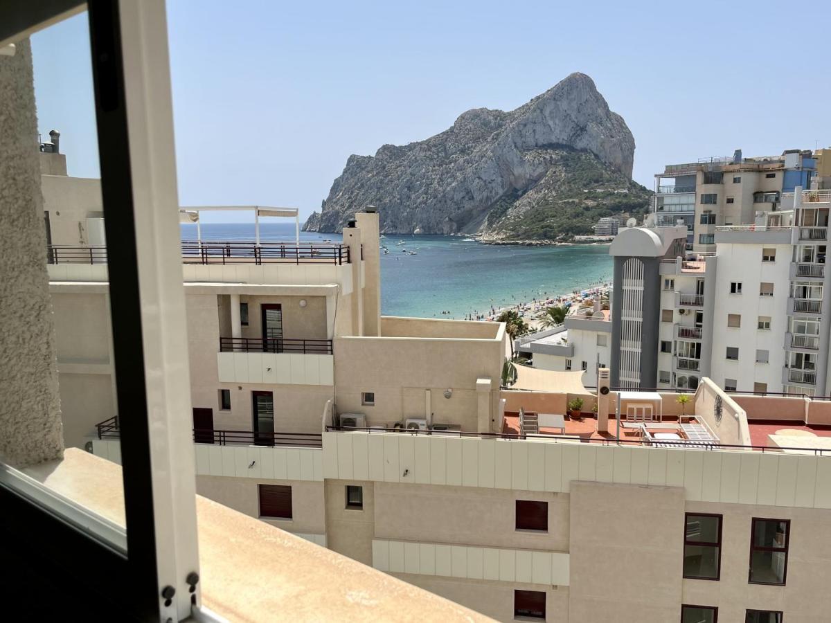 Primera Linea Con Piscina En Calpe Exterior photo