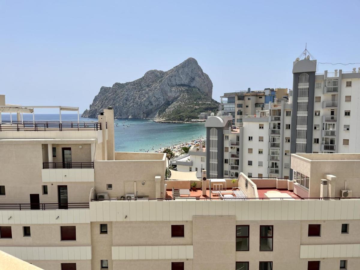 Primera Linea Con Piscina En Calpe Exterior photo