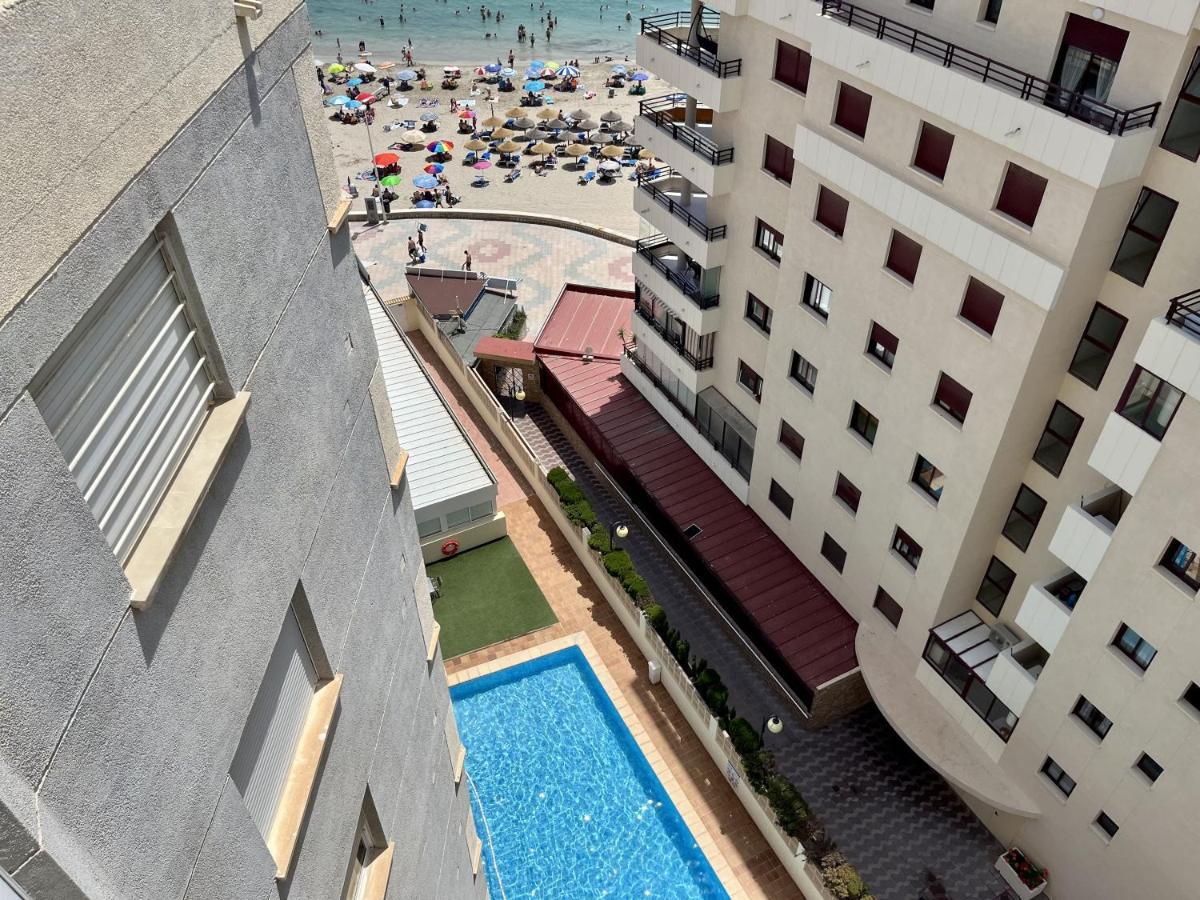 Primera Linea Con Piscina En Calpe Exterior photo